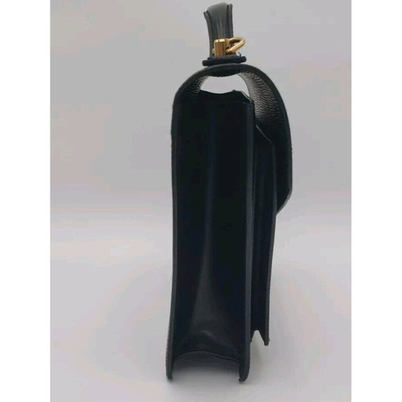 LOUIS VUITTON Epi Monceau M52122 Handbag Shoulder Bag Black leather Strap Keys - Picture 9 of 16